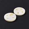 Freshwater Shell Button SHEL-H001-10-4
