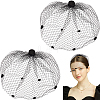 Polyester Mesh Bridal Veils AJEW-WH0470-10B-1