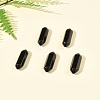 5Pcs Natural Obsidian Healing Stones G-FS0005-83I-9