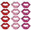 12Pcs 3 Colors Alloy Rhinestone Cabochons ALRI-CA0001-16-1