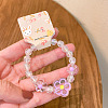 Adorable Pastel Acrylic Beaded Stretch Bracelets for Girl FS-WGCE8BF-08-1