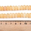 Natural Yellow Jade Beads Strands G-T138-76-5