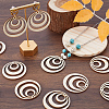 Wood Big Pendants WOOD-WH0024-155A-4