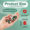 227Pcs Glass Seed Beads SEED-TA0001-58A-4