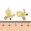 Brass Micro Pave Cubic Zirconia Pendants KK-H537-19A-G-3
