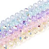 Transparent Glass Beads Strands EGLA-N016-6mm-M-1