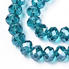 Electroplate Glass Beads Strands EGLA-A034-T1mm-A33-2