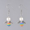 Angel Dangle Earrings EJEW-JE03709-2
