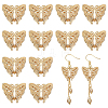 12Pcs Brass Charms KK-BC0014-46B-1