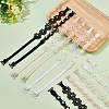 BENECREAT 6 Pairs 6 Styles Adjustable Bra Straps DIY-BC0013-04-5