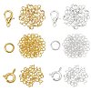   Metal Jewelry Clasps Kits KK-PH0001-54-1