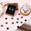 16Pcs Spary Painted Alloy Polyester Pendants FIND-SC0016-85-4
