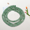 2 Strands Natural Green Aventurine Beads Strands G-PA0001-26-6
