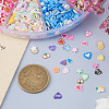 70G 10 Styles Handmade Polymer Clay Cabochons CLAY-TA0001-18-17