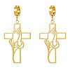 201 Stainless Steel Clip-on Earrings FS-WGD509B-05-1
