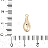 Brass Micro Pave Cubic Zirconia Pendants ZIRC-P122-03B-G-3