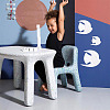 3 Sets 3 Style Fish Acrylic Mirror Wall Stickers DIY-CF0001-02B-7