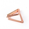 Iron Business Cards Display Clamp ODIS-WH0011-16-2