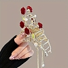 Metal Rhinestone Claw Hair Clips PW-WG3B1B1-01-3