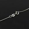 Sterling Silver Necklaces X-STER-M034-39B-3
