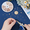 530Pcs 5 Styles Iron Open Jump Rings IFIN-WR0001-23-3