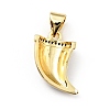 Brass Micro Pave Clear Cubic Zirconia Enamel Pendants KK-G416-39G-3