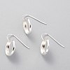 304 Stainless Steel Earring Hooks STAS-F227-22C-S-1