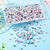 900Pcs 9 Colors Opaque Acrylic Beads OACR-TA0003-59-7