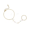 Gemstone Chip Link Chains for Women BJEW-G739-02G-5