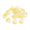 Two-Tone Transparent Glass Charms X-GLAA-H016-15J-1