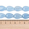 Natural White Jade Beads Strands G-Z105-B01-01B-5