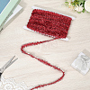 25 Yards Polyester Filigree Sparkle Tinsel Hanging Garland DIY-CY0001-97A-3