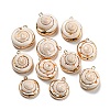 Natural Conch Shell Pendants BSHE-G034-14-1