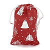 Silver Stamping Christmas Velvet Storage Bags ABAG-Q053-01A-02C-2