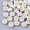 Plating Acrylic Beads LS-PACR-Q112-08-1