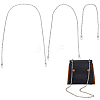 WADORN 3Pcs 3 Style Iron Cable Chain Bag Shoulder Straps FIND-WR0007-94P-8