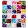 1800Pcs 30 Colors Imitation Pearl Acrylic Beads OACR-SP0001-17-1