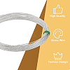 Textured Round Brass Wire CWIR-WH0009-05S-4