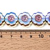 Electroplated Transparent Glass Beads Strands GL-CBA98F0-05E-4
