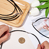 10Pcs Braided Leather Cords for Necklace Making NCOR-SC0001-01-3