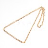 Fashionable 304 Stainless Steel Chain Necklaces X-NJEW-I060-05A-2