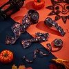 BENECREAT 3Pcs 3 Styles Halloween Theme Printed Polyester Ribbons OCOR-BC0005-42A-4