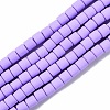 Polymer Clay Bead Strands CLAY-T001-C15-2