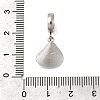 304 Stainless Steel Crystal Rhinestone Sea Animal European Dangle Charms STAS-D153-02B-P-3