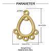 Zinc Alloy Chandelier Component Links AL-OY001-26G-2