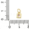 Brass Pave Cubic Zirconia Pendants KK-K368-13G-01-3