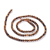 Natural Yellow Tiger Eye Beads Strands X-G-A026-A15-3mm-2