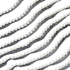 5Yards Polyester with Plastic Pearl Ribbon OCOR-CY0004-14A-1