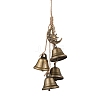 Iron Bell Pendant Decoration HJEW-JM02245-1