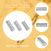 6pcs 3 styles Alloy Watch Band Adapter Connectors FIND-DC0006-84P-4